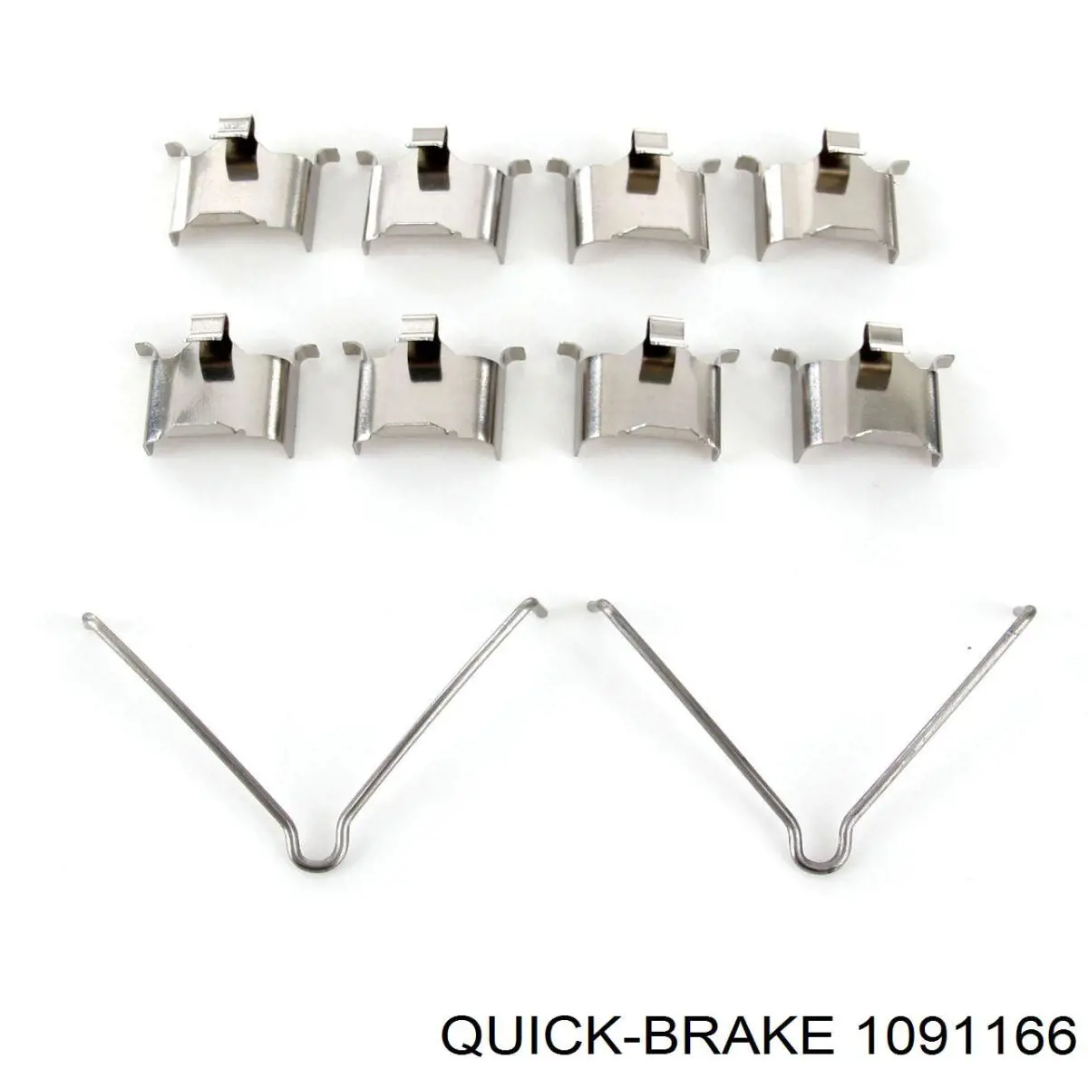 Ремкомплект тормозных колодок QUICK BRAKE 1091166