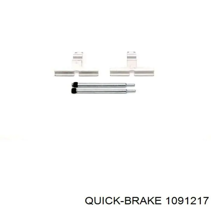 109-1217 Quick Brake ремкомплект тормозных колодок