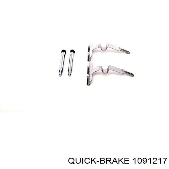 Ремкомплект тормозных колодок Quick Brake 1091217 цена, от 4.49 USD