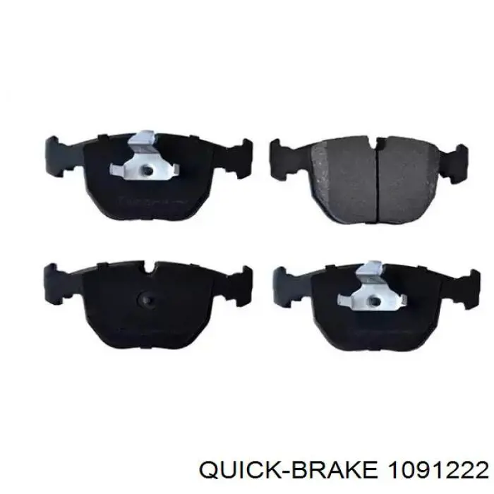 Комплект пружинок крепления дисковых колодок, передних Quick Brake 1091222 цена, от 4.79 USD