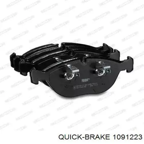 Комплект пружинок крепления передних дисковых колодок Quick Brake 1091223