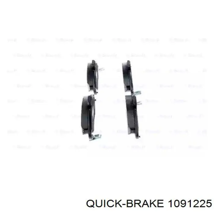 Ремкомплект тормозных колодок Quick Brake 1091225 цена, от 4.94 USD