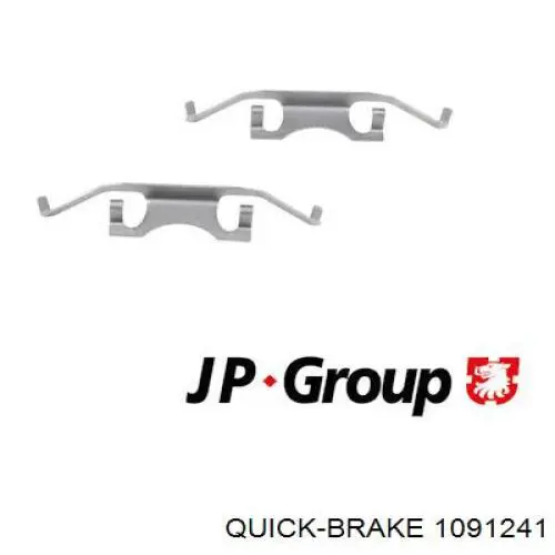Комплект пружинок крепления дисковых колодок задних Quick Brake 1091241 цена, от 6.61 USD