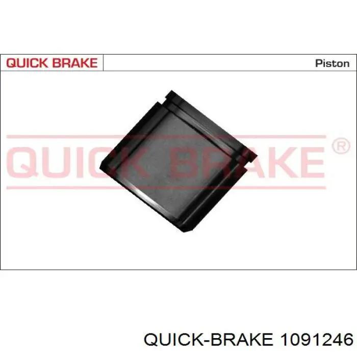 Комплект пружинок крепления передних дисковых колодок Quick Brake 1091246