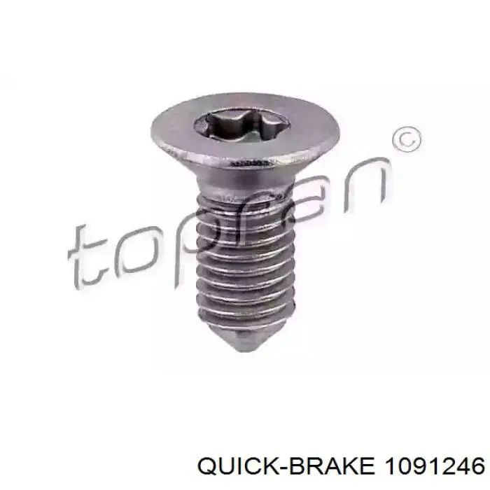 Комплект пружинок крепления дисковых колодок, передних Quick Brake 1091246 цена, от 5.72 USD
