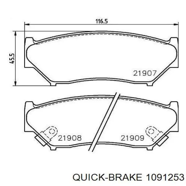  1091253 Quick Brake