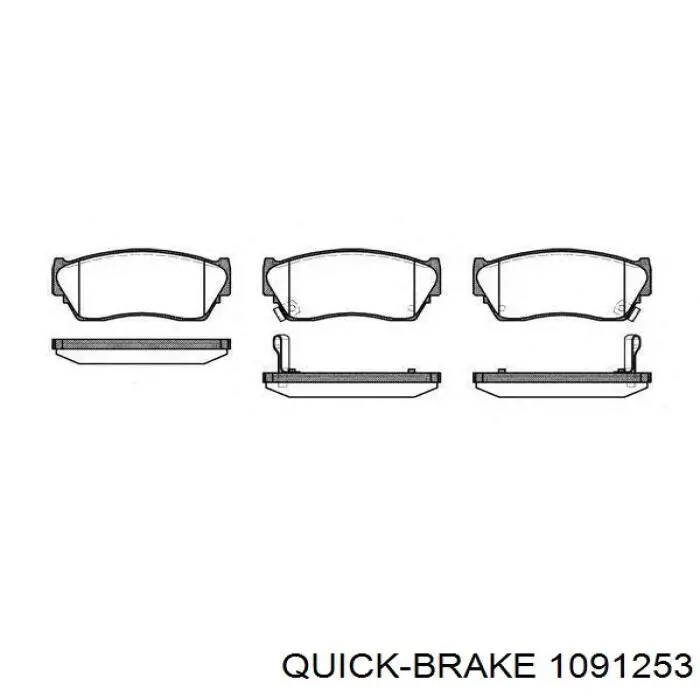 Купить 1091253 Quick Brake 
