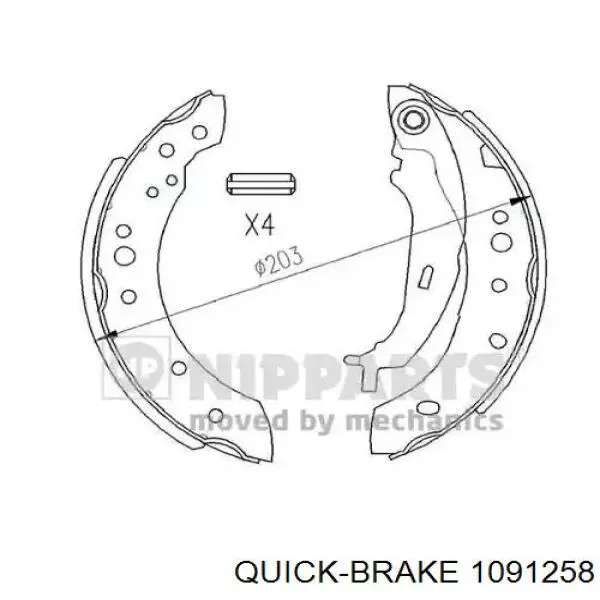  1091258 Quick Brake