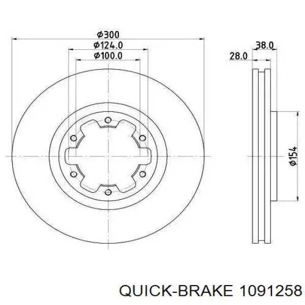  Quick Brake 1091258