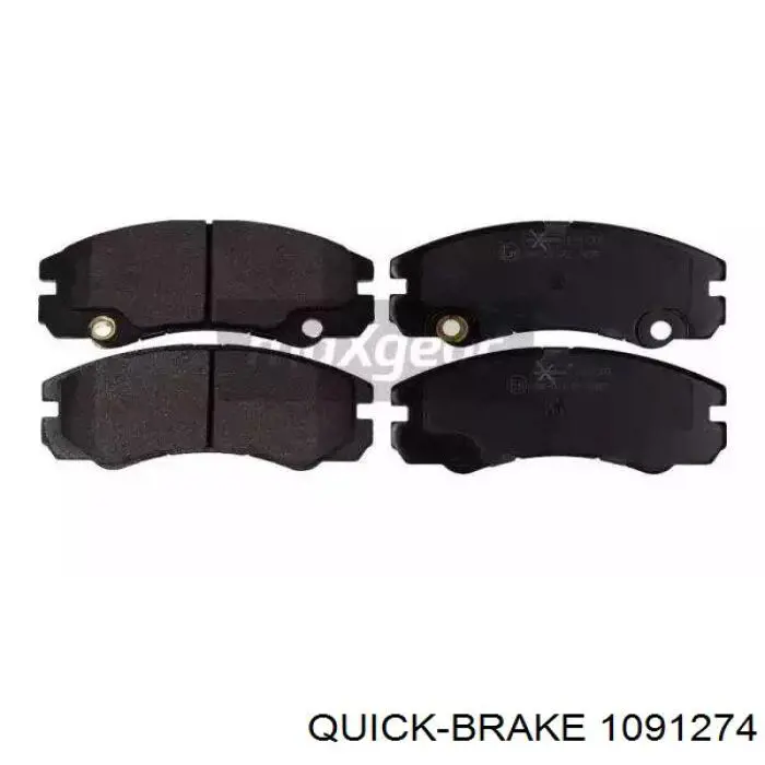Комплект пружинок крепления дисковых колодок передних 1091274 Quick Brake