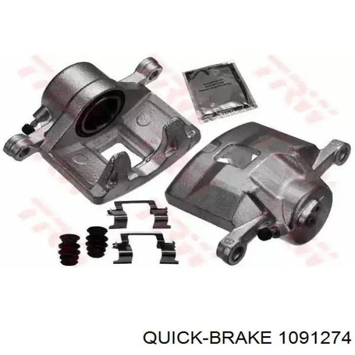 Комплект пружинок крепления дисковых колодок, передних Quick Brake 1091274 цена, от 6.41 USD