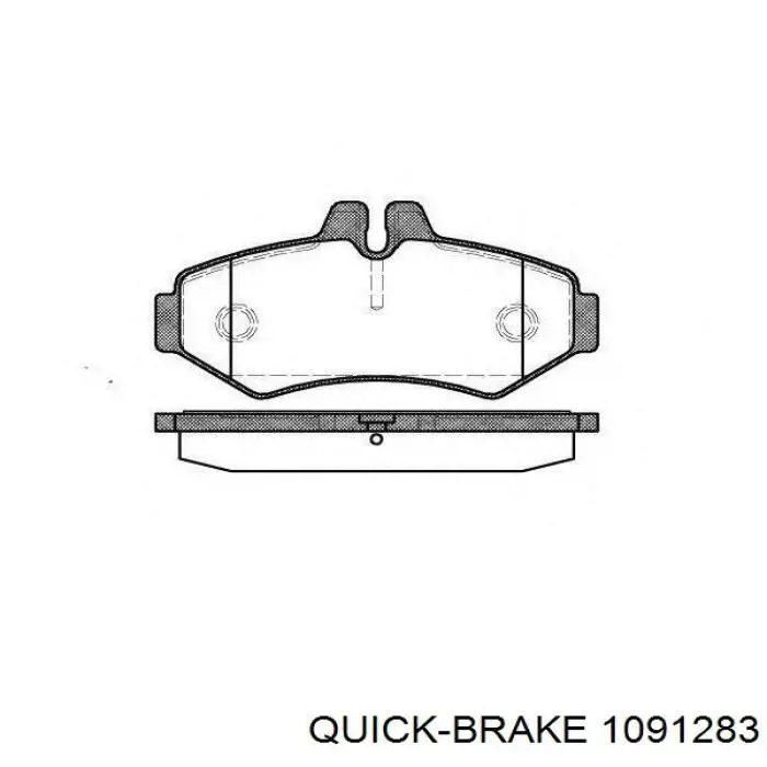 Купить 1091283 Quick Brake Комплект пружинок крепления дисковых колодок задних