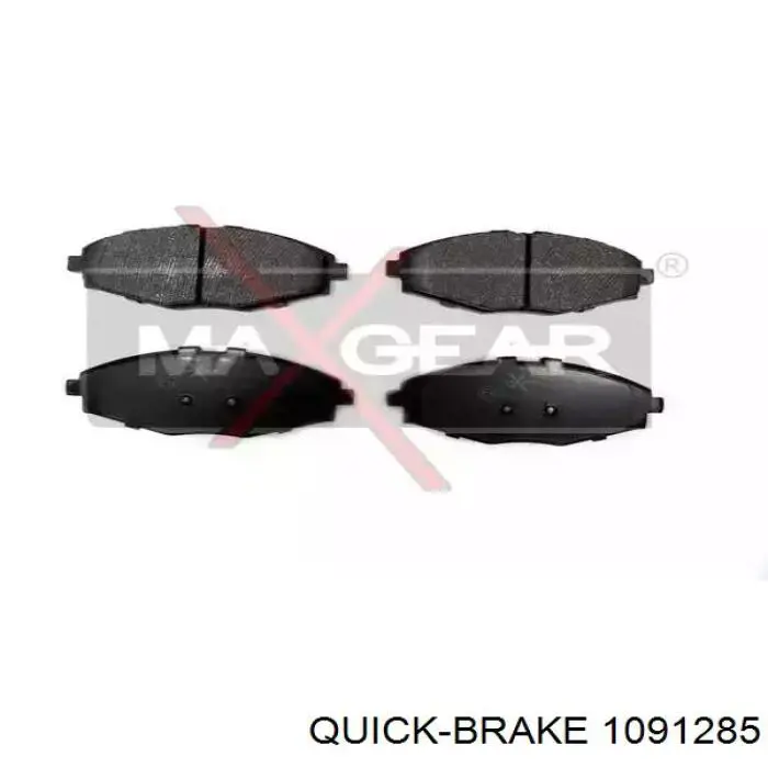 Комплект пружинок крепления передних дисковых колодок Quick Brake 1091285