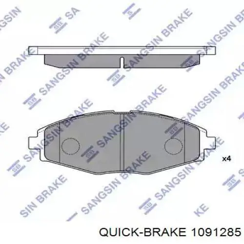 Комплект пружинок крепления дисковых колодок, передних Quick Brake 1091285 цена, от 4.33 USD