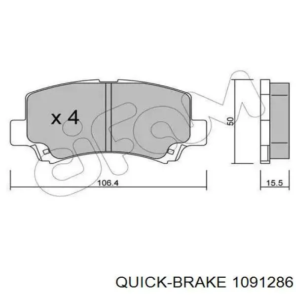  1091286 Quick Brake