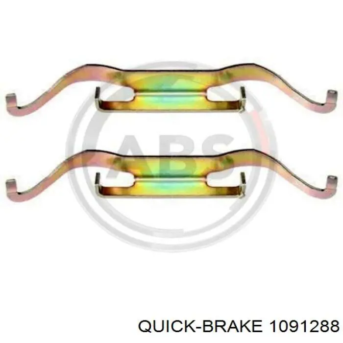 1091288 Quick Brake kit de reparação das sapatas do freio
