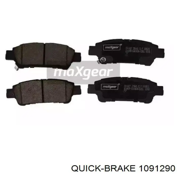 Купить 1091290 Quick Brake Комплект пружинок крепления дисковых колодок задних