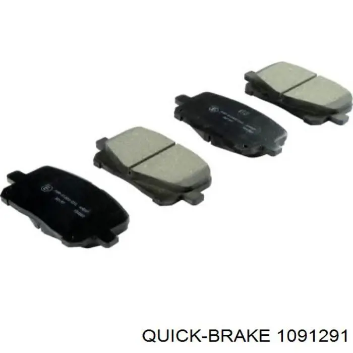 Комплект пружинок крепления дисковых колодок, передних Quick Brake 1091291 цена, от 8.87 USD