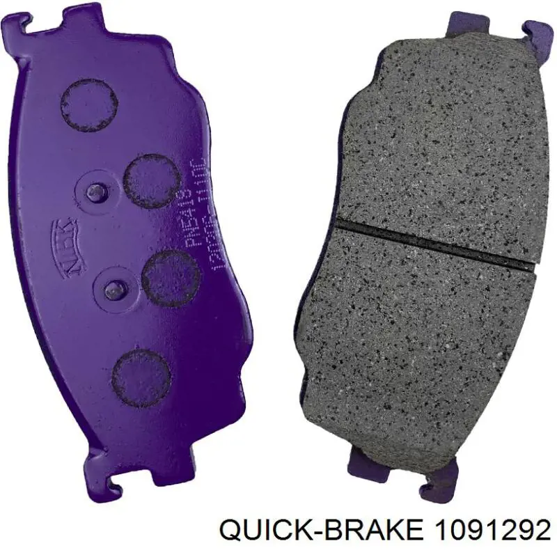 Купить 1091292 Quick Brake Комплект пружинок крепления дисковых колодок передних