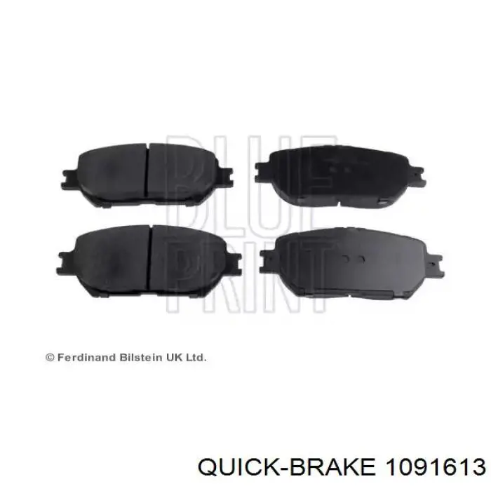 Ремкомплект тормозов передних Quick Brake 1091613 цена, от 6.70 USD