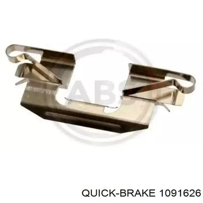 1091626 Quick Brake Комплект пружинок крепления дисковых передних колодок