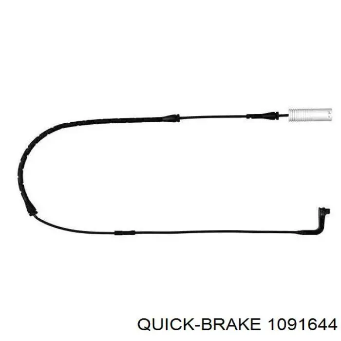 Комплект пружинок крепления дисковых колодок, передних Quick Brake 1091644 цена, от 5.57 USD