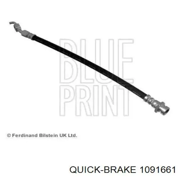 Ремкомплект тормозных колодок 1091661 Quick Brake