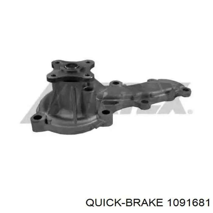 Juego de reparación, pastillas de frenos 1091681 Quick Brake