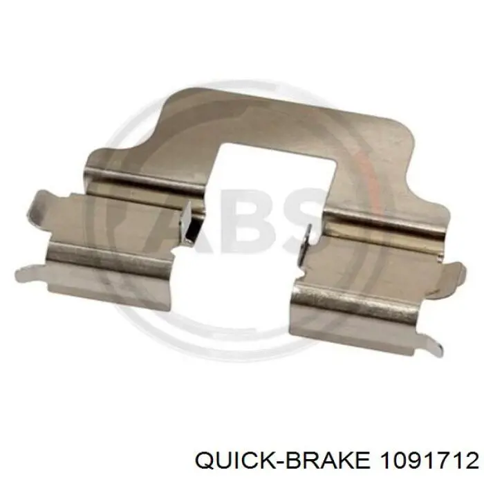 Комплект пружинок крепления дисковых колодок задних Quick Brake 1091712 цена, от 4.64 USD