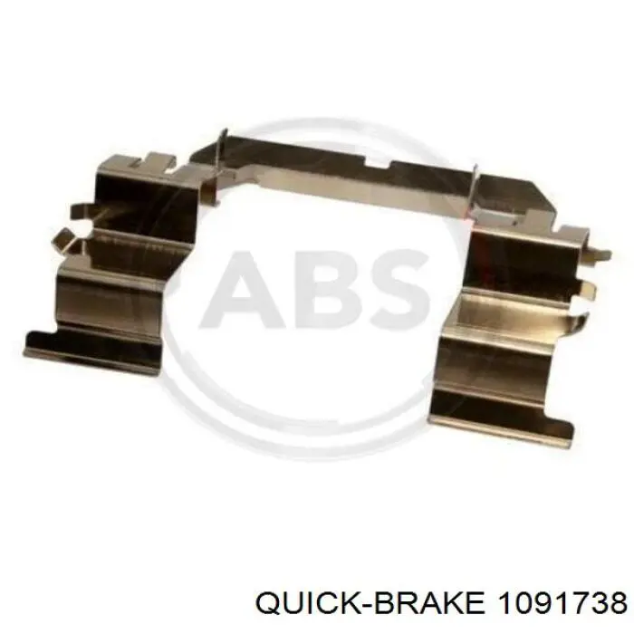 Купить 1091738 Quick Brake Комплект пружинок крепления дисковых колодок передних