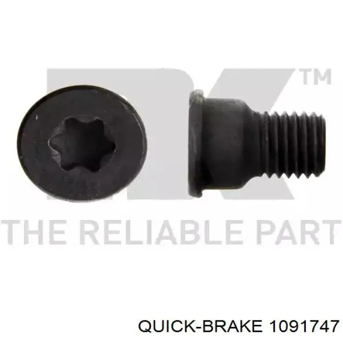 Купить 1091747 Quick Brake Комплект пружинок крепления дисковых колодок передних