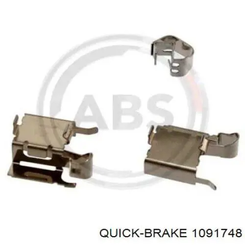 Купить 1091748 Quick Brake Комплект пружинок крепления дисковых колодок передних