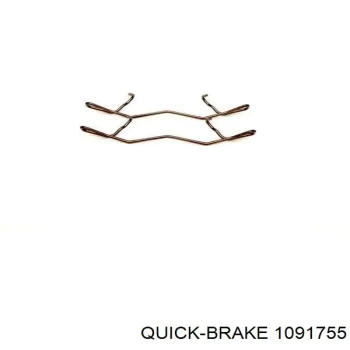 Комплект пружинок крепления дисковых колодок задних Quick Brake 1091755 цена, от 3.04 USD