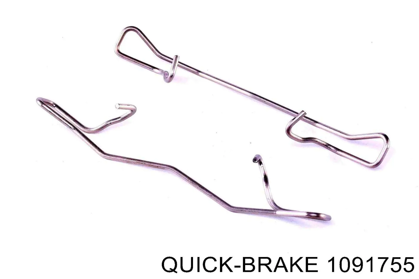 109-1755 Quick Brake kit de molas de fixação de sapatas de disco traseiras