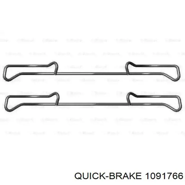 Juego de reparación, pastillas de frenos 1091766 Quick Brake