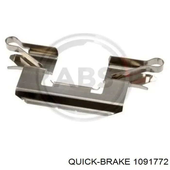 1091772 Quick Brake Комплект пружинок крепления дисковых передних колодок