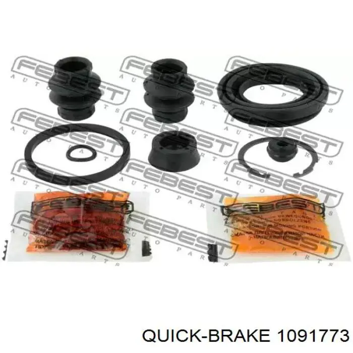Комплект пружинок крепления дисковых колодок задних Quick Brake 1091773 цена, от 3.64 USD