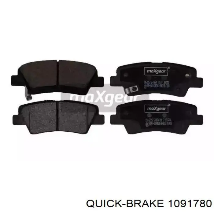Купить 1091780 Quick Brake Комплект пружинок крепления дисковых колодок задних