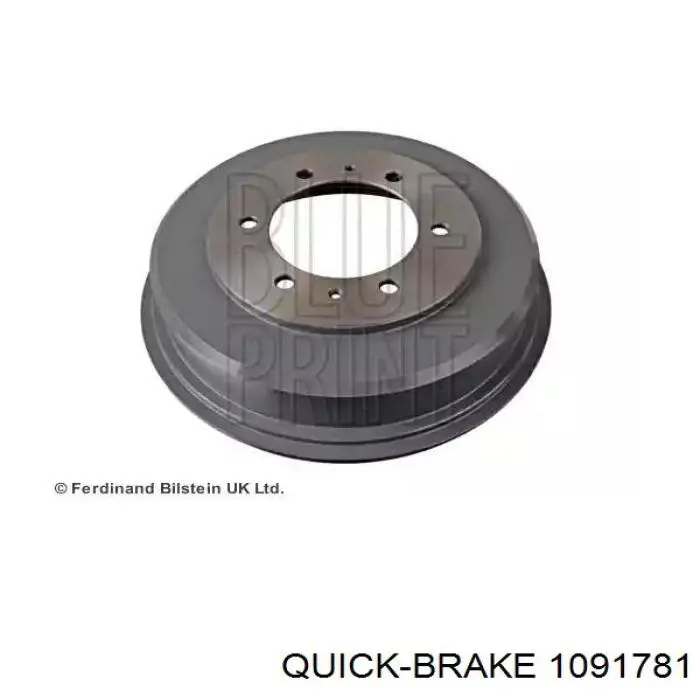 Комплект пружинок крепления дисковых колодок задних 1091781 Quick Brake