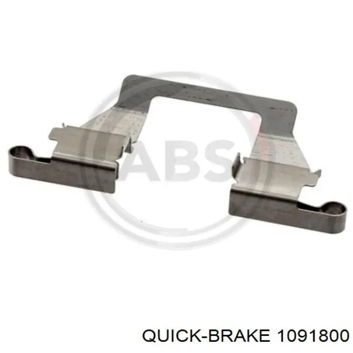 1091800 Quick Brake Комплект пружинок крепления дисковых колодок, задних