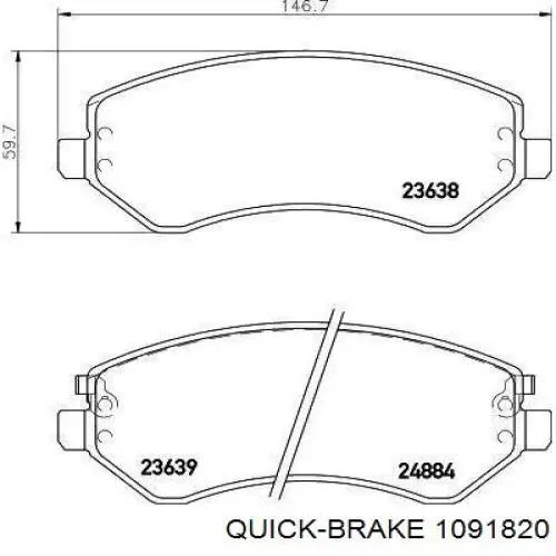  Quick Brake 1091820
