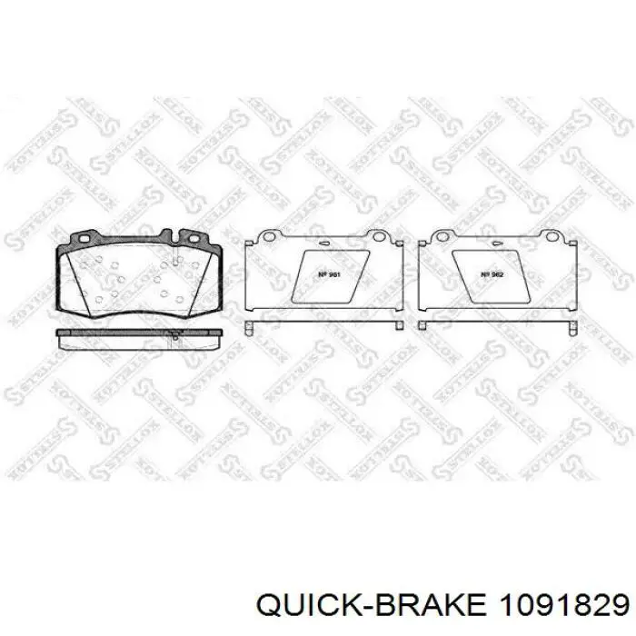 1091829 Quick Brake