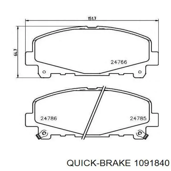  1091840 Quick Brake