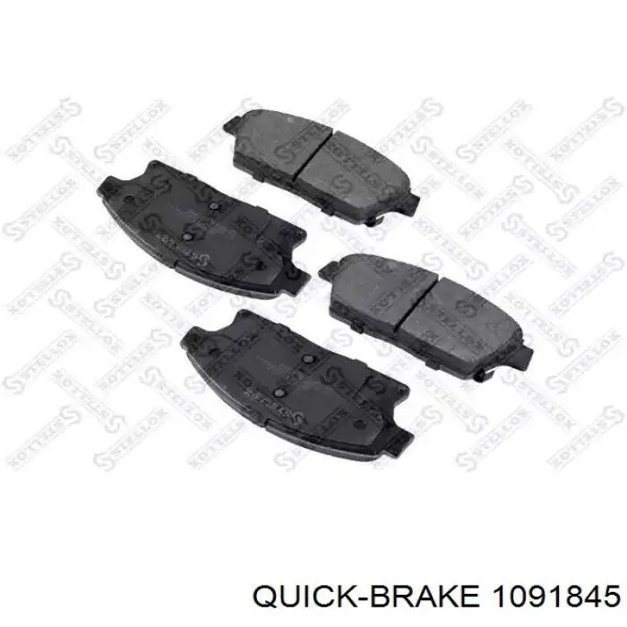 Купить 1091845 Quick Brake Комплект пружинок крепления дисковых колодок передних