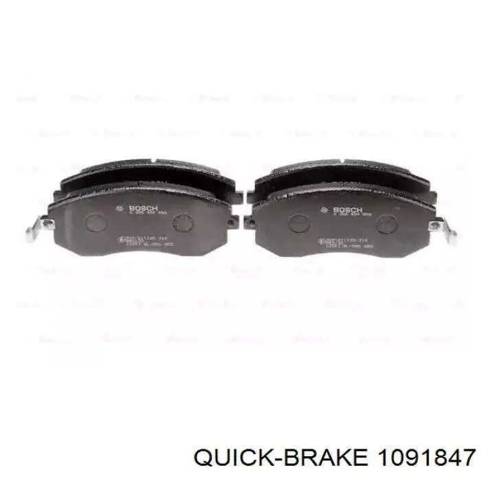 1091847 Quick Brake Ремкомплект торм. колодок