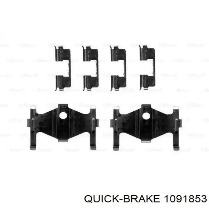 Пружинная защелка суппорта Quick Brake 1091853 цена, от 7.89 USD