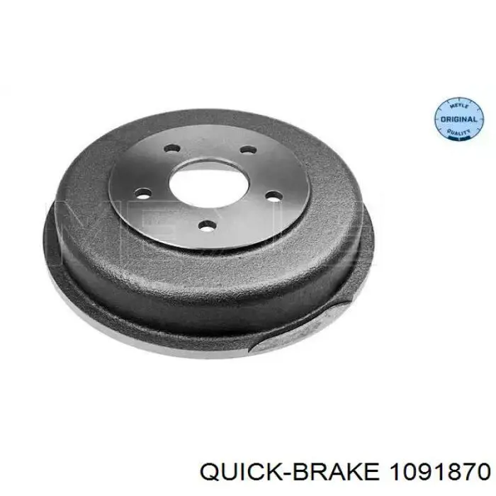 Комплект пружинок кріплення дискових колодок, передніх 1091870 Quick Brake
