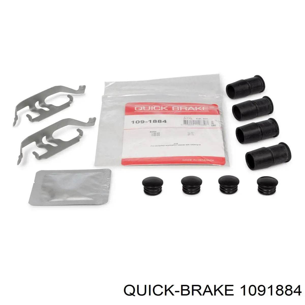 Ремкомплект тормозных колодок 1091884 Quick Brake