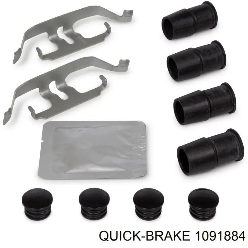 Купить 1091884 Quick Brake Ремкомплект тормозных колодок
