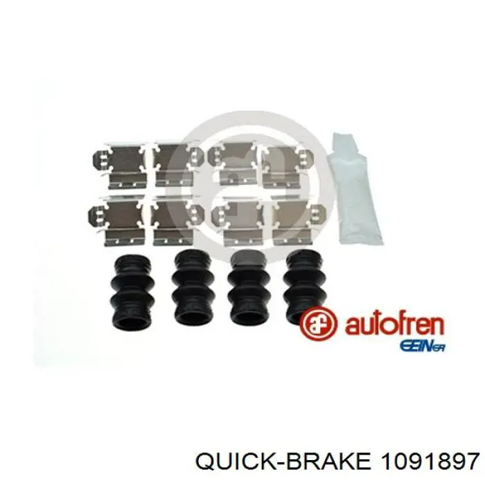 901897 Frenkit Комплект пружинок крепления дисковых колодок, задних
